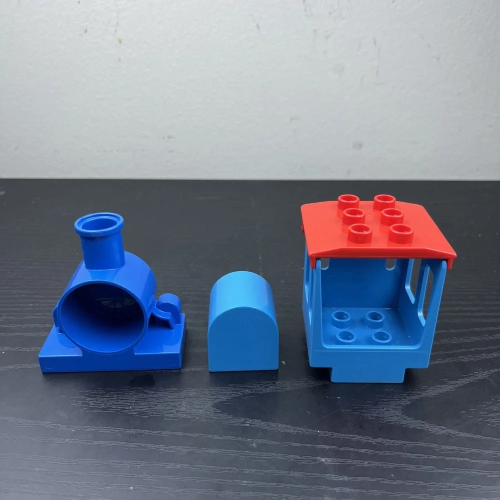 LEGO DUPLO Dark Azure Train Cab Roof & Front Engine Cover 10810 Replacement